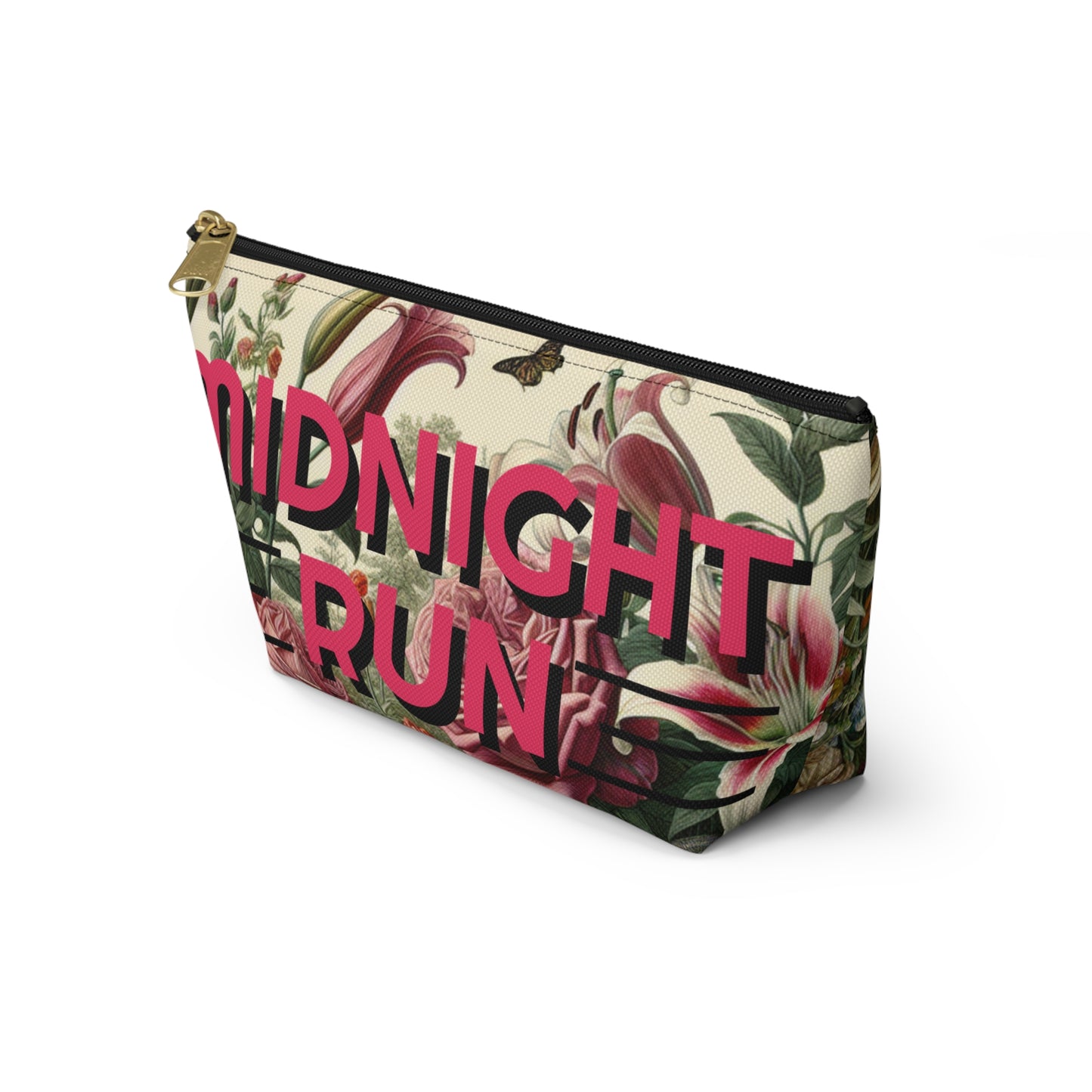 Midnight Run Floral collection(Cosmetic Bag)
