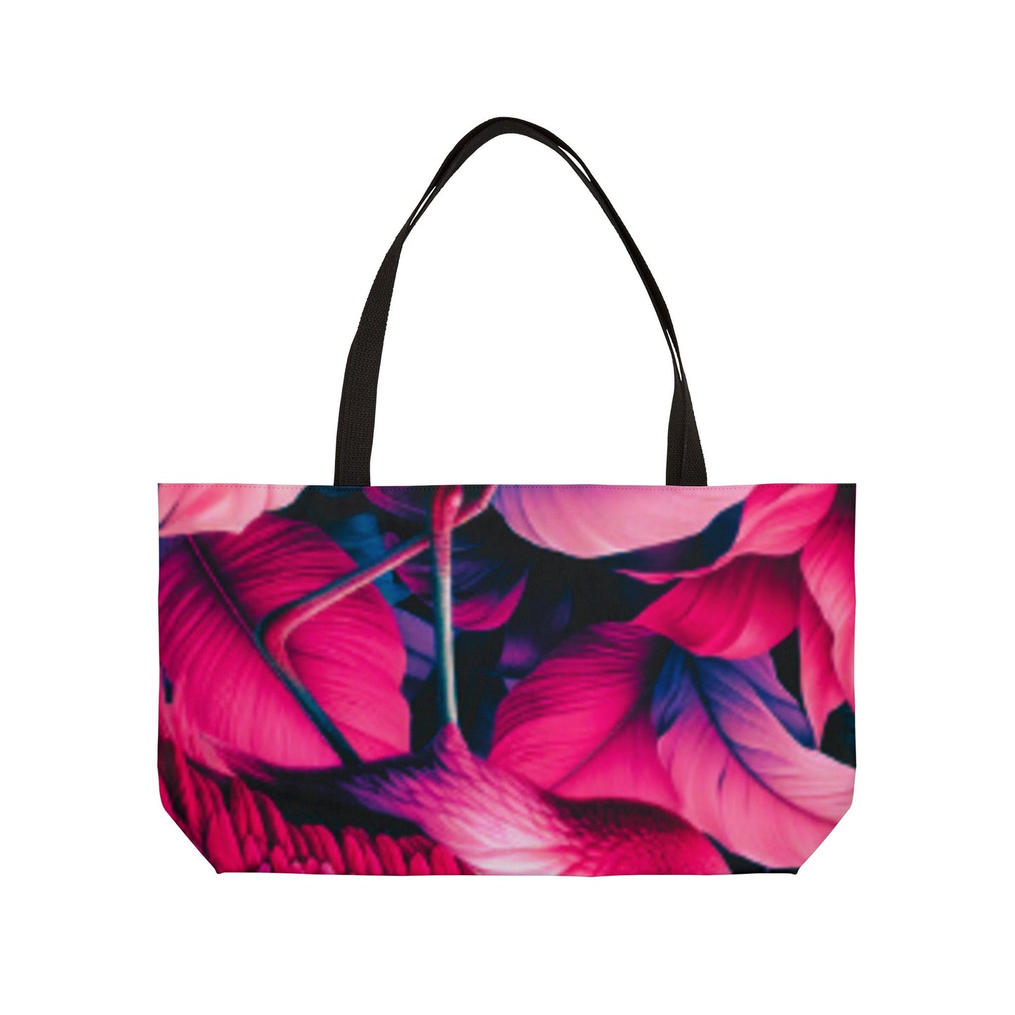 Vibrant Flamingo Weekender Tote Bag - Perfect for Travel & Summer Fun