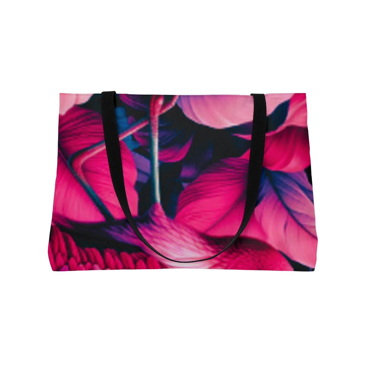 Vibrant Flamingo Weekender Tote Bag - Perfect for Travel & Summer Fun