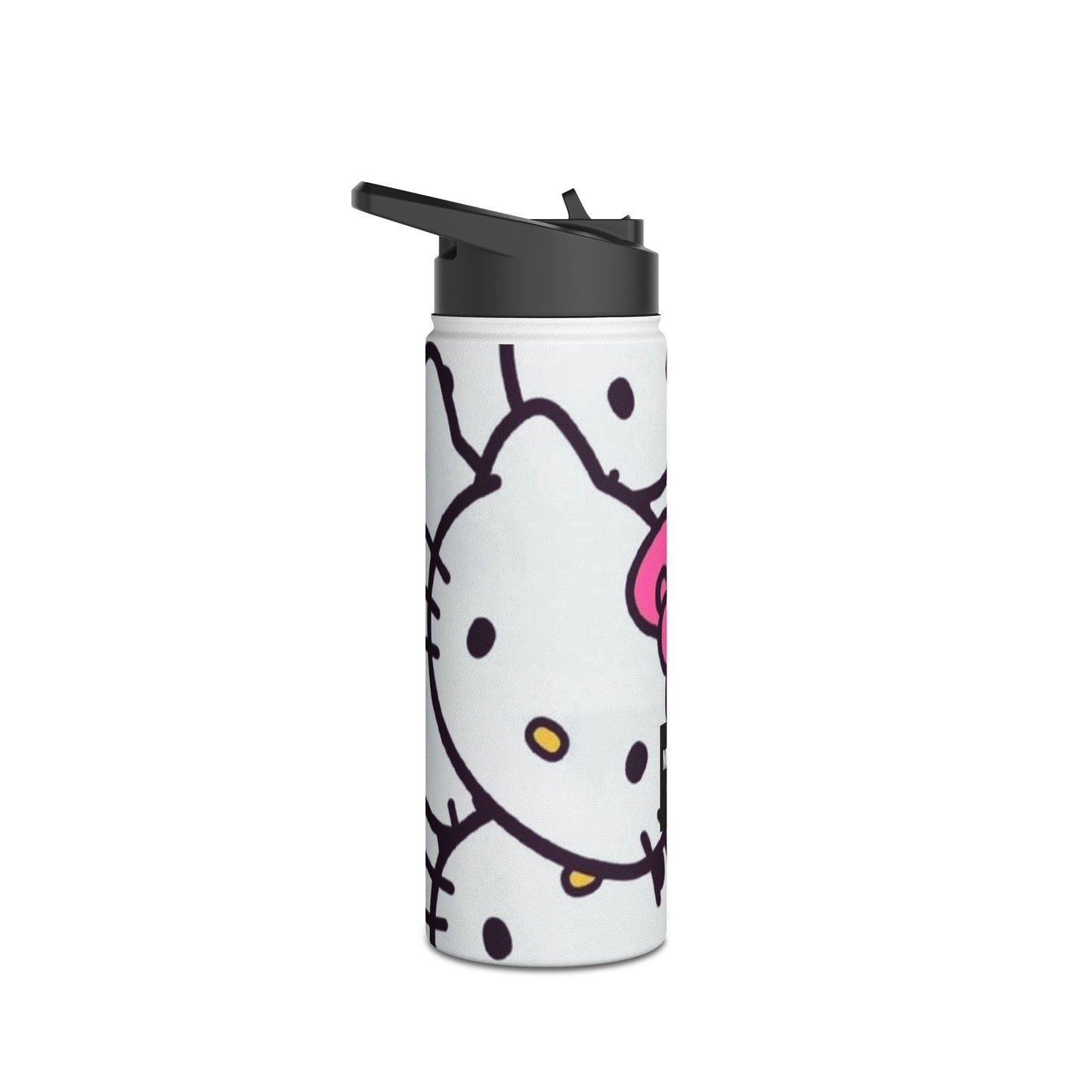 Hello Kitty Stainless Steel Water Bottle - Midnight Run Design