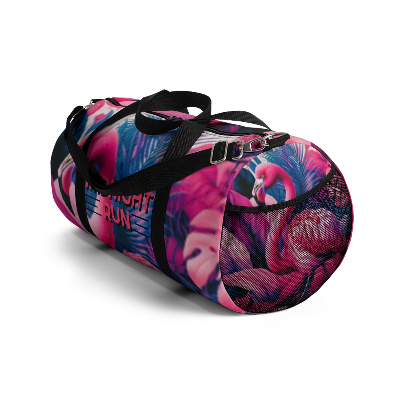 Midnight Run Flamingo Collection (Small print Duffel Bag)