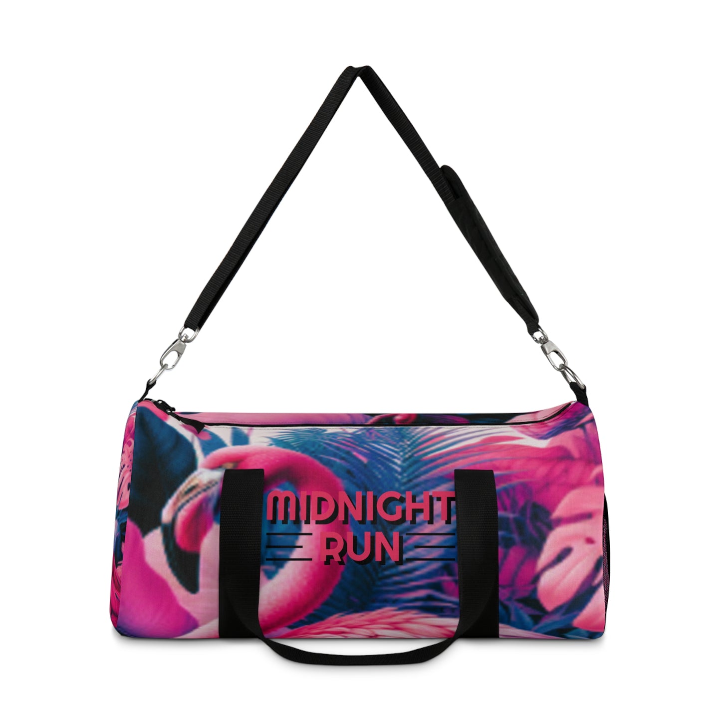 Midnight Run Flamingo Collection (Small print Duffel Bag)