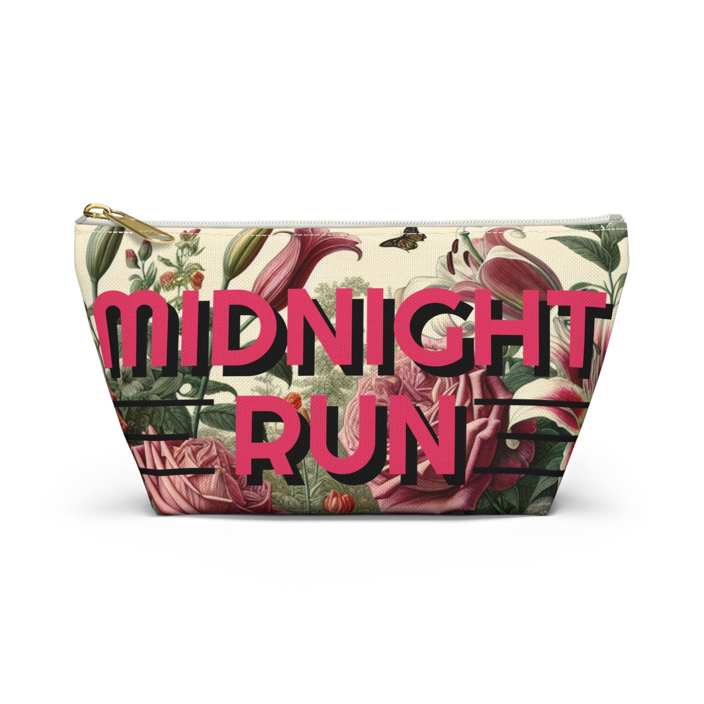 Midnight Run Floral collection(Cosmetic Bag)