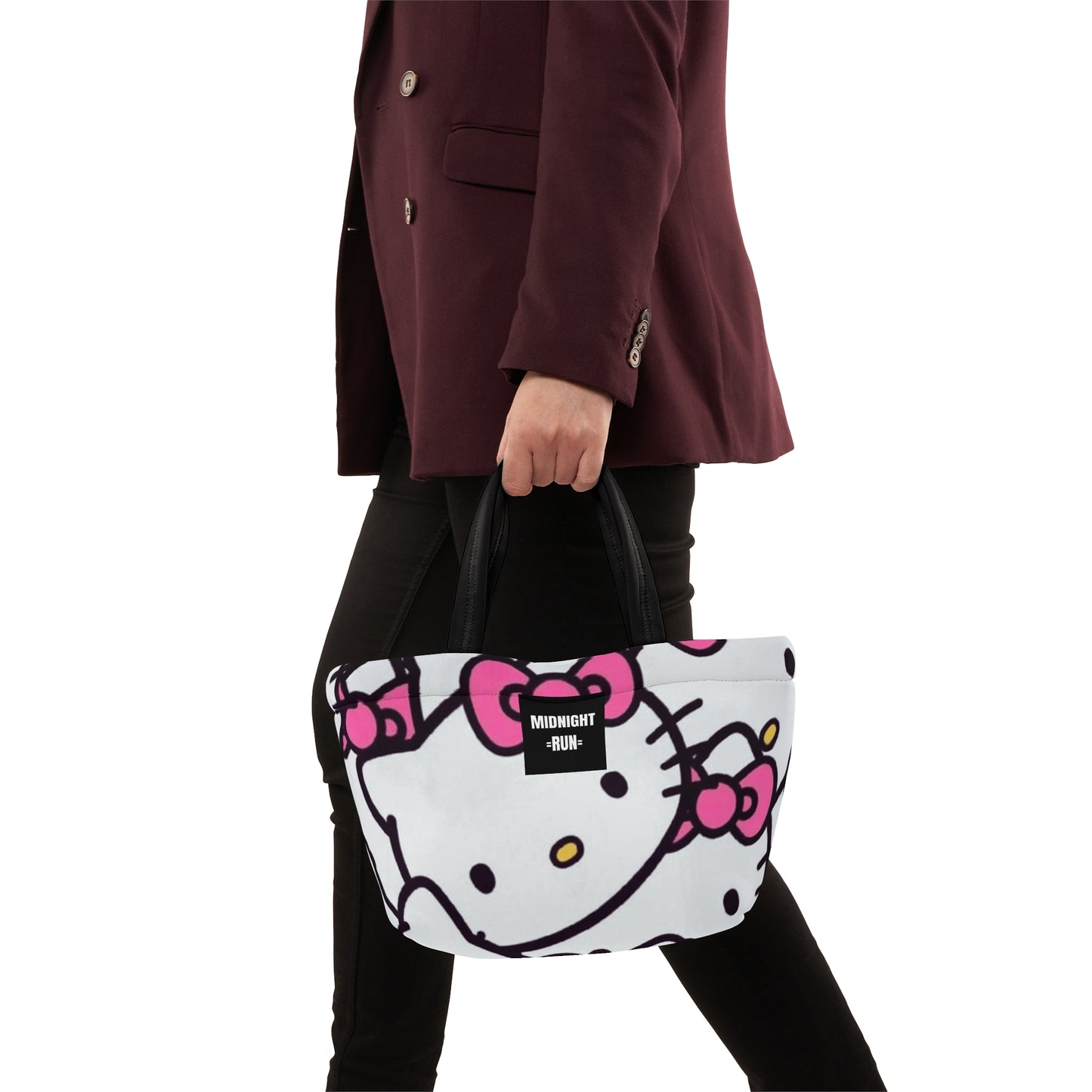 Cute Hello Kitty Lunch Bag for Kids & Adults - Stylish Insulated Tote