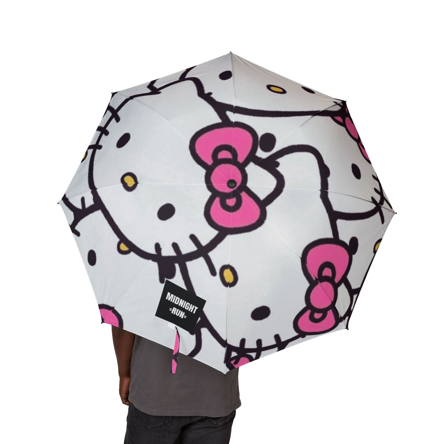 Hello Kitty Foldable Umbrella - Cute & Compact Rain Protection