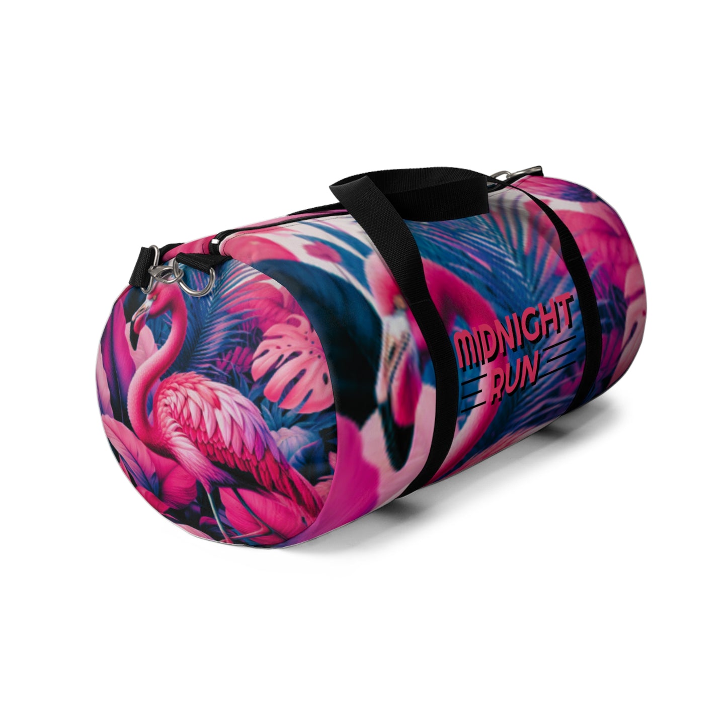 Midnight Run Flamingo Collection (Small print Duffel Bag)