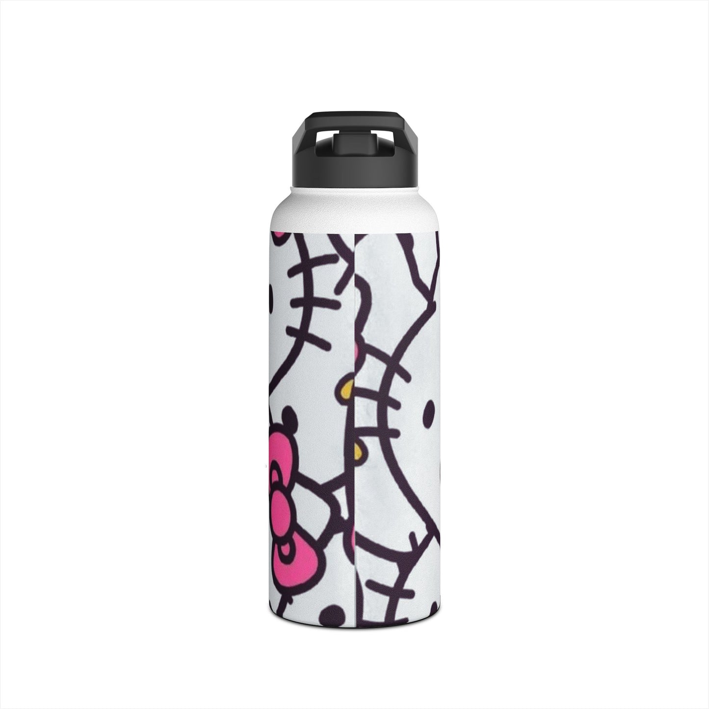 Hello Kitty Stainless Steel Water Bottle - Midnight Run Design