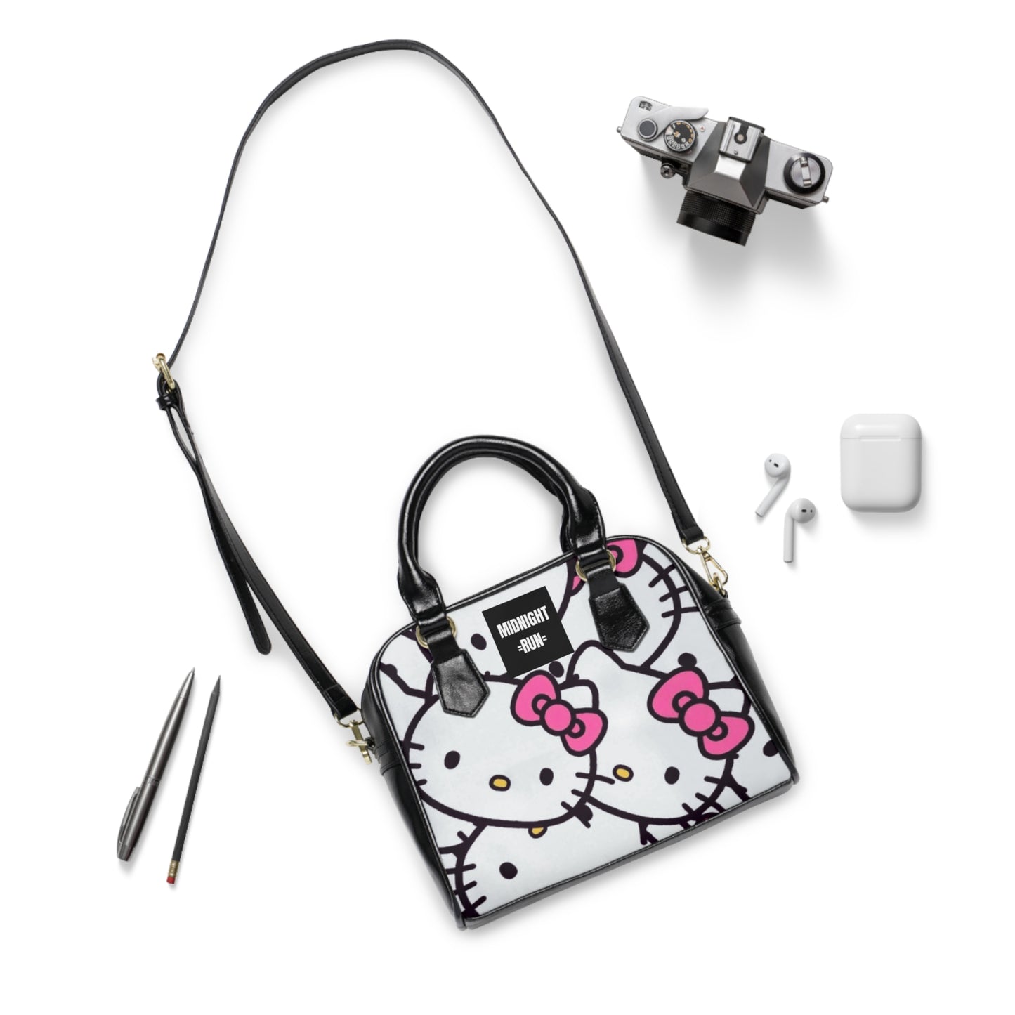 Cute Hello Kitty Shoulder Handbag - Stylish and Fun Accessory for Cat Lovers