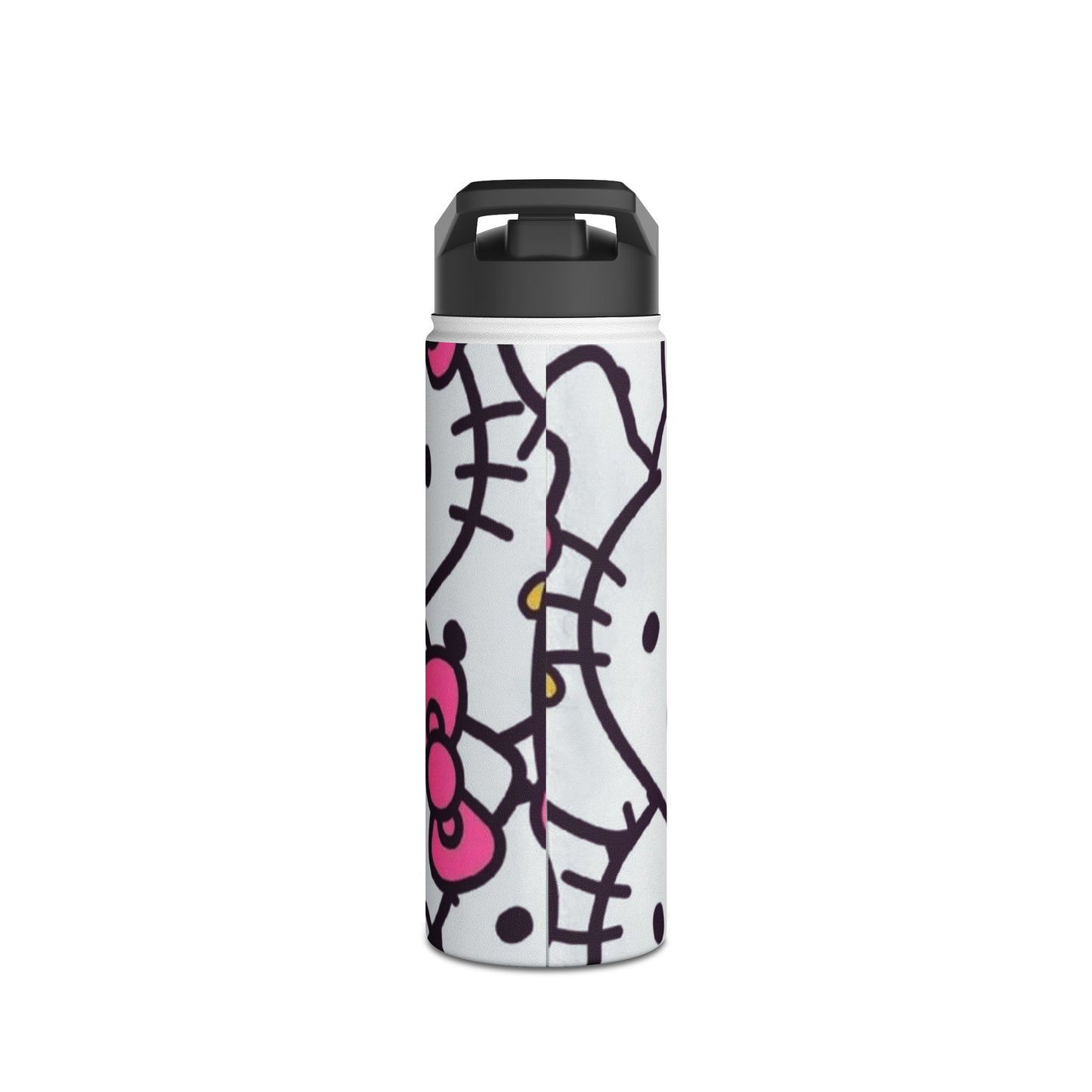 Hello Kitty Stainless Steel Water Bottle - Midnight Run Design