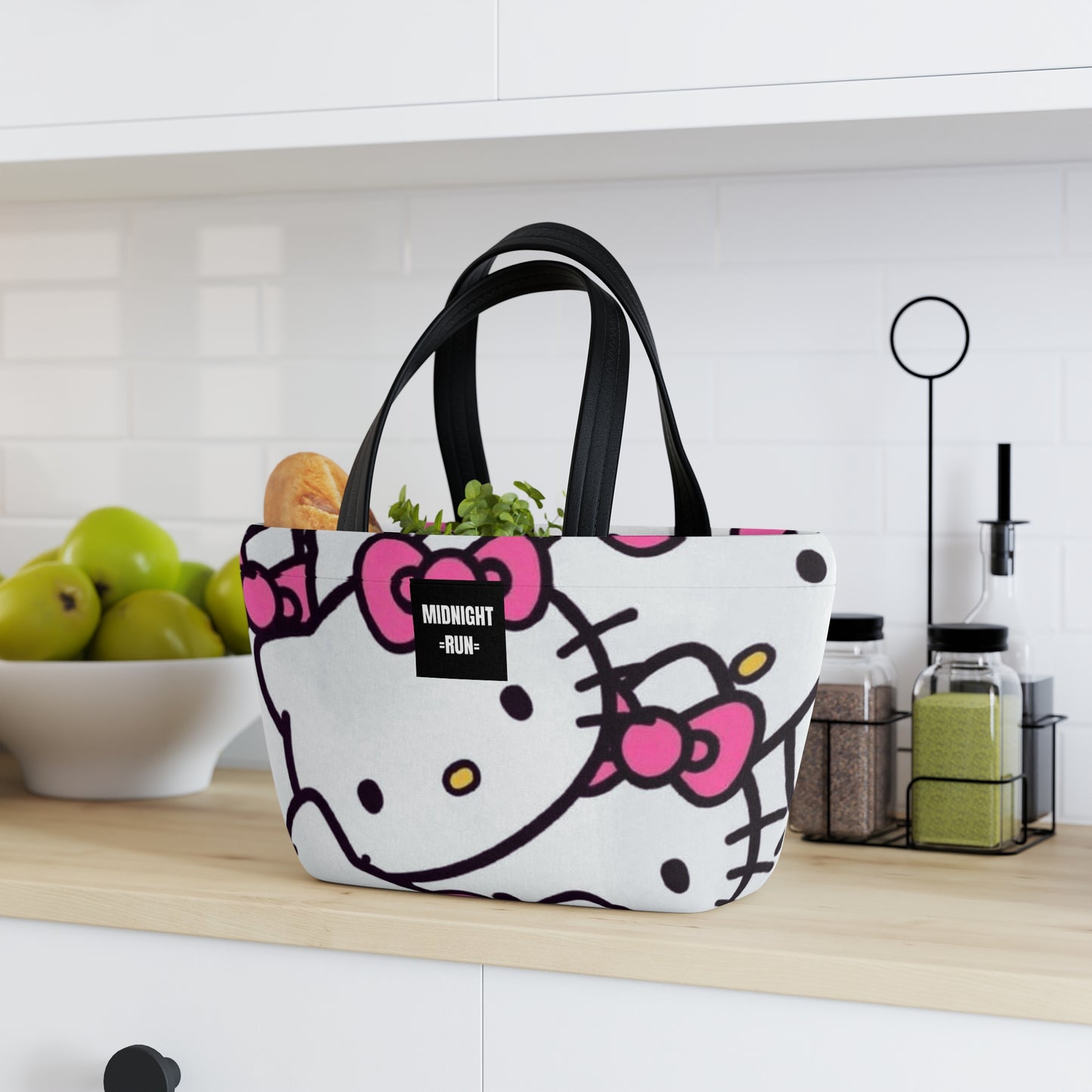 Cute Hello Kitty Lunch Bag for Kids & Adults - Stylish Insulated Tote