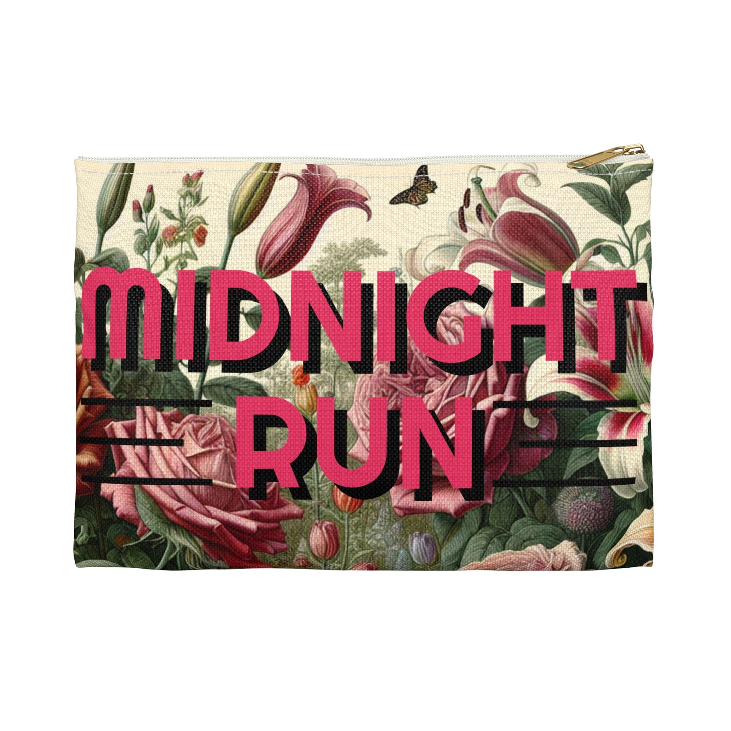 Midnight Run Floral collection(Accessory Pouch)
