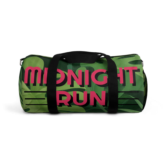 Midnight Run Duffel Bag - Stylish Gym Bag for Fitness Enthusiasts