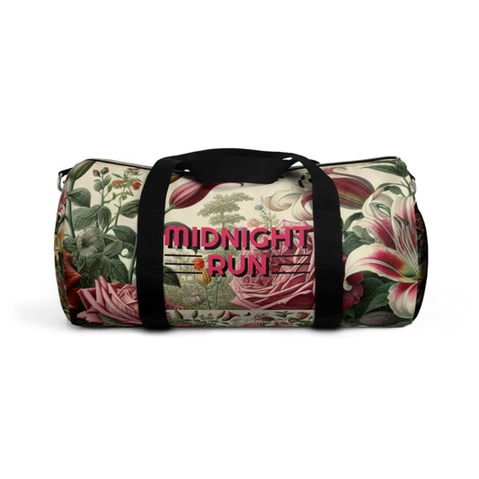 Midnight Run Floral  Small print (Duffel Bag)