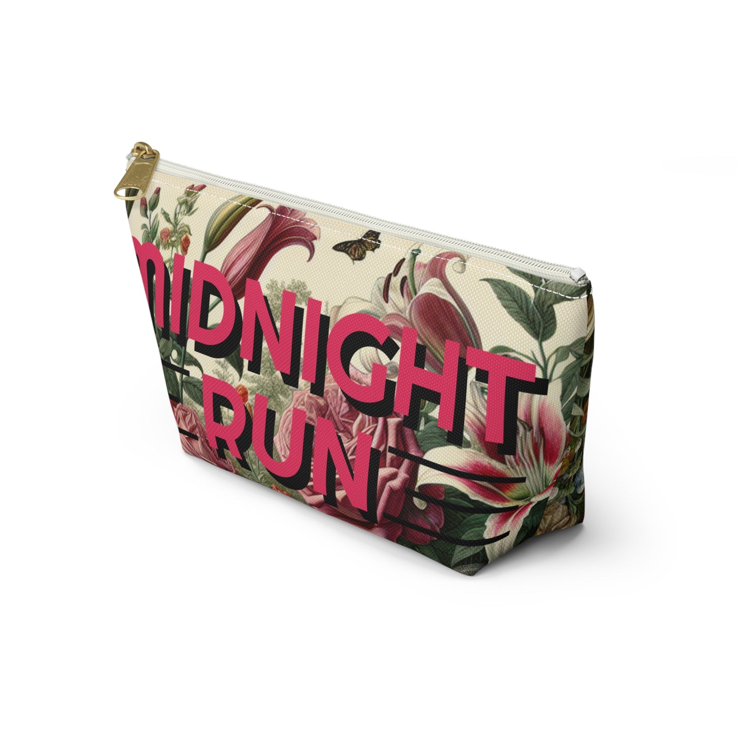 Midnight Run Floral collection(Cosmetic Bag)