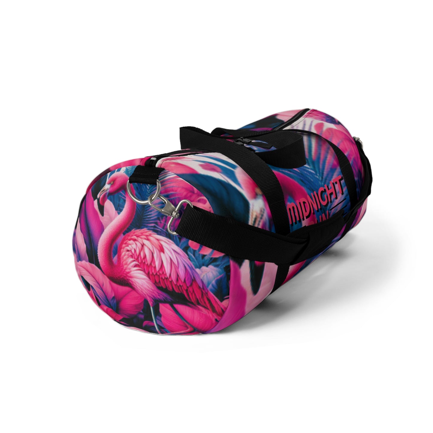 Midnight Run Flamingo Collection (Small print Duffel Bag)